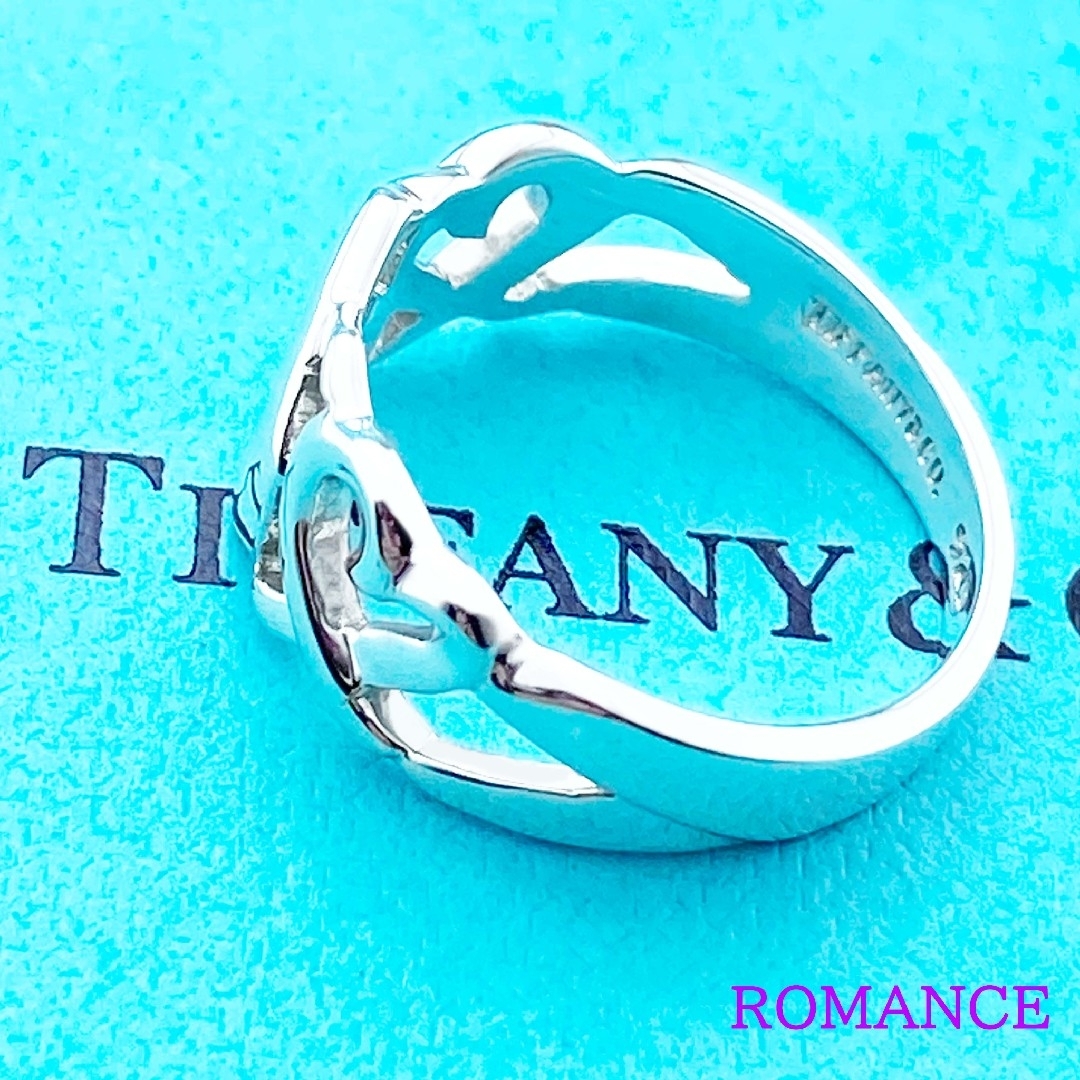 Tiffany & Co. - ティファニー トリプルラビングハートリング 7号の