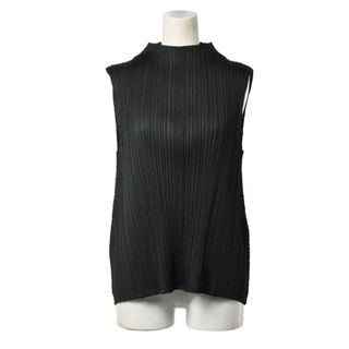 issey ○【プリーツプリーズ イッセイミヤケ トップス 赤×黒】SF