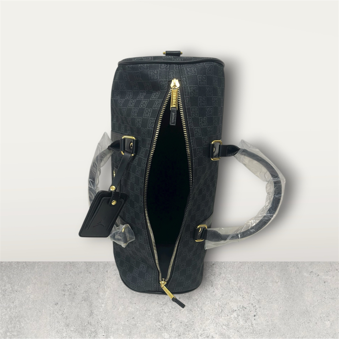 Jordan Brand（NIKE） - Jordan モノグラム ボストンバッグ ブラック