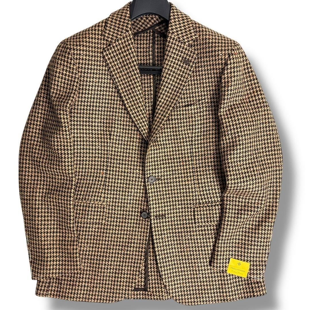 TAGLIATORE - J6132 新品 タリアトーレ 23AWハウンドトゥースツイード
