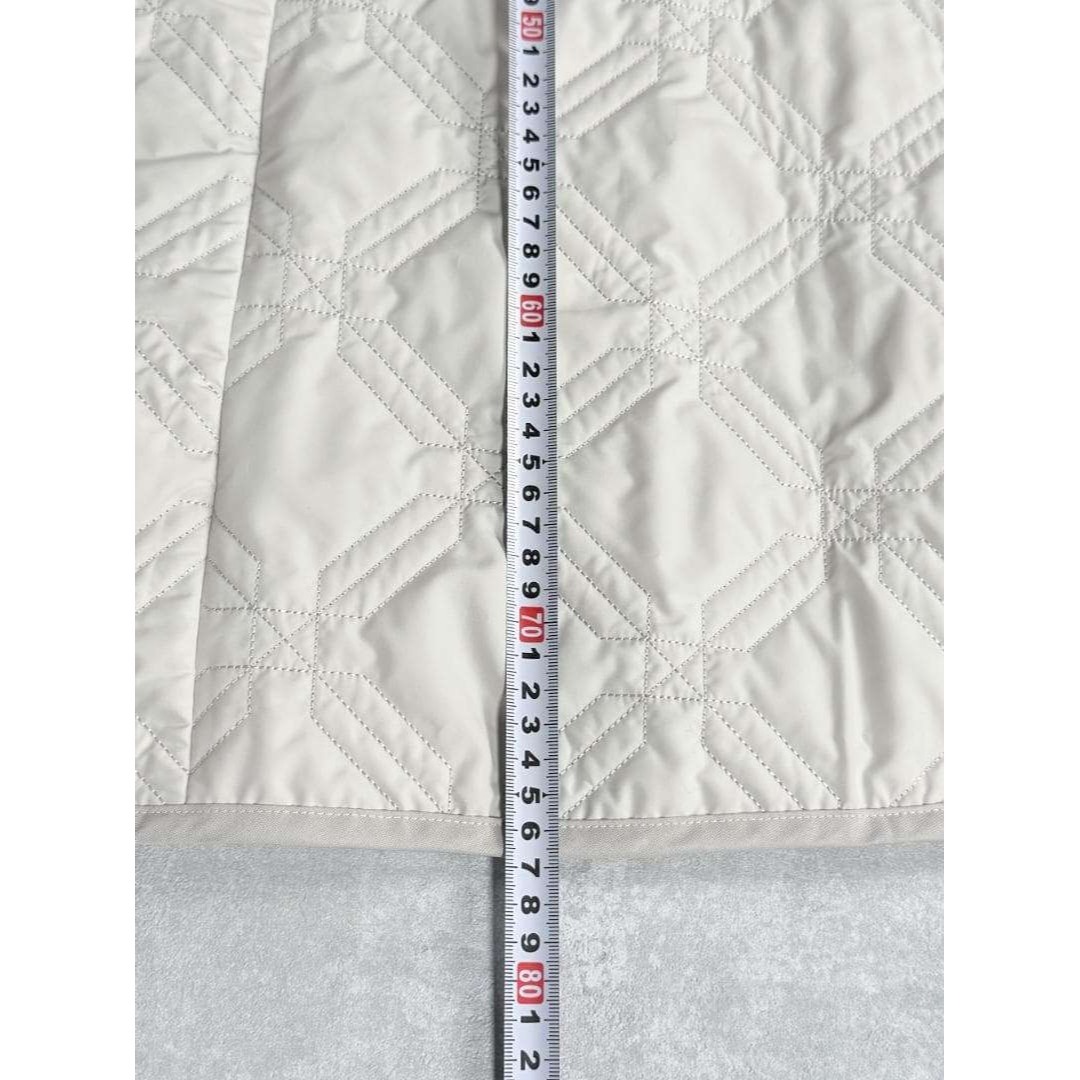 グレースクラス キルティングスカート ロング 38 白 Aライン 冬