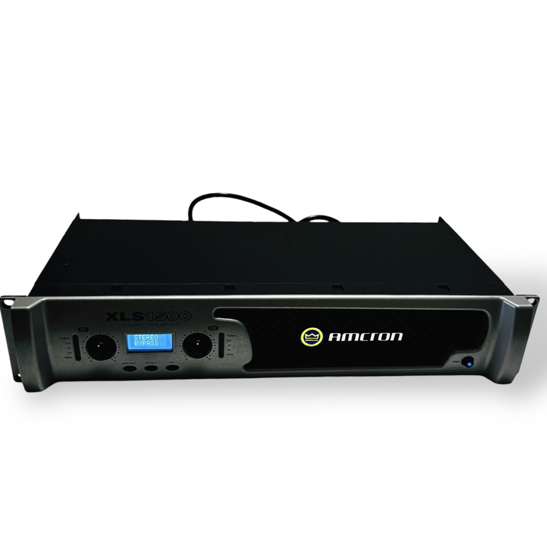 希少/動作品】AMCRON XLS1500 パワーアンプ アムクロン 音響機材