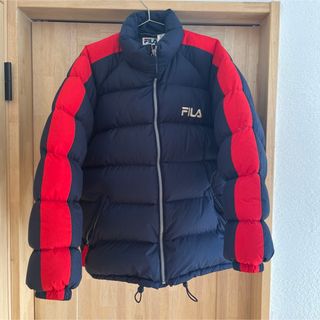 FILA - 00s FILA デタッチャブル ナイロン ミントグリーン ダウン