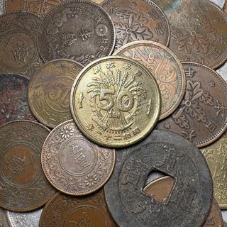 古銭まとめ売りのフリマアイテム一覧