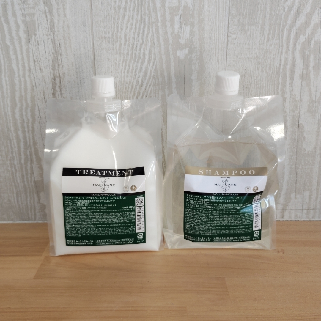 ネイチャーディープ ツヤ髪 シャンプー&トリートメントの通販 by