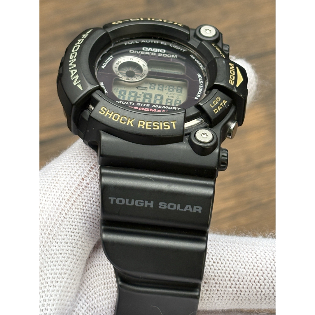 G-SHOCK - ジャンク CASIO G-SHOCK FROGMAN GW-200 ブラックの通販 by