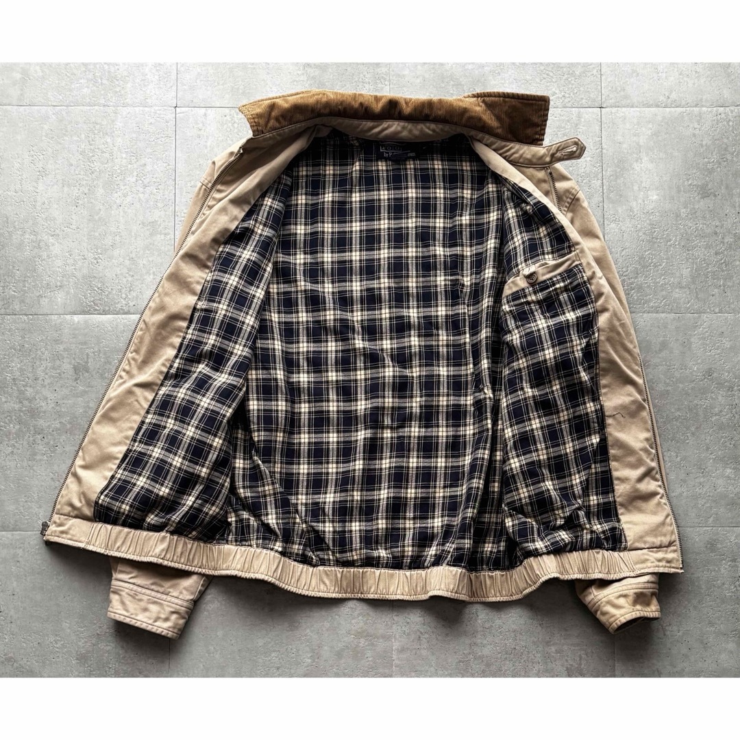 POLO RALPH LAUREN - 90s ポロバイラルフローレン スイングトップ 襟