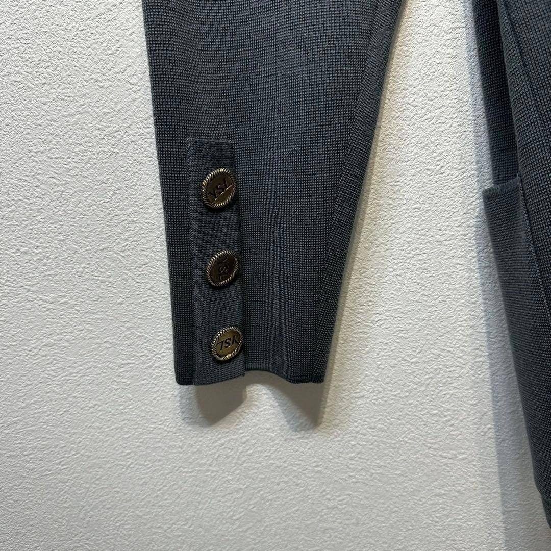 Yves Saint Laurent - 希少 イヴサンローラン 上質 ウール 金ボタン