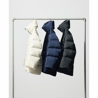 UNIQLO - ユニクロ+J ダウンボリュームジャケット アイボリーホワイト