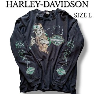 Harley Davidson（Tシャツ/カットソー(七分/長袖)）のフリマアイテム一覧