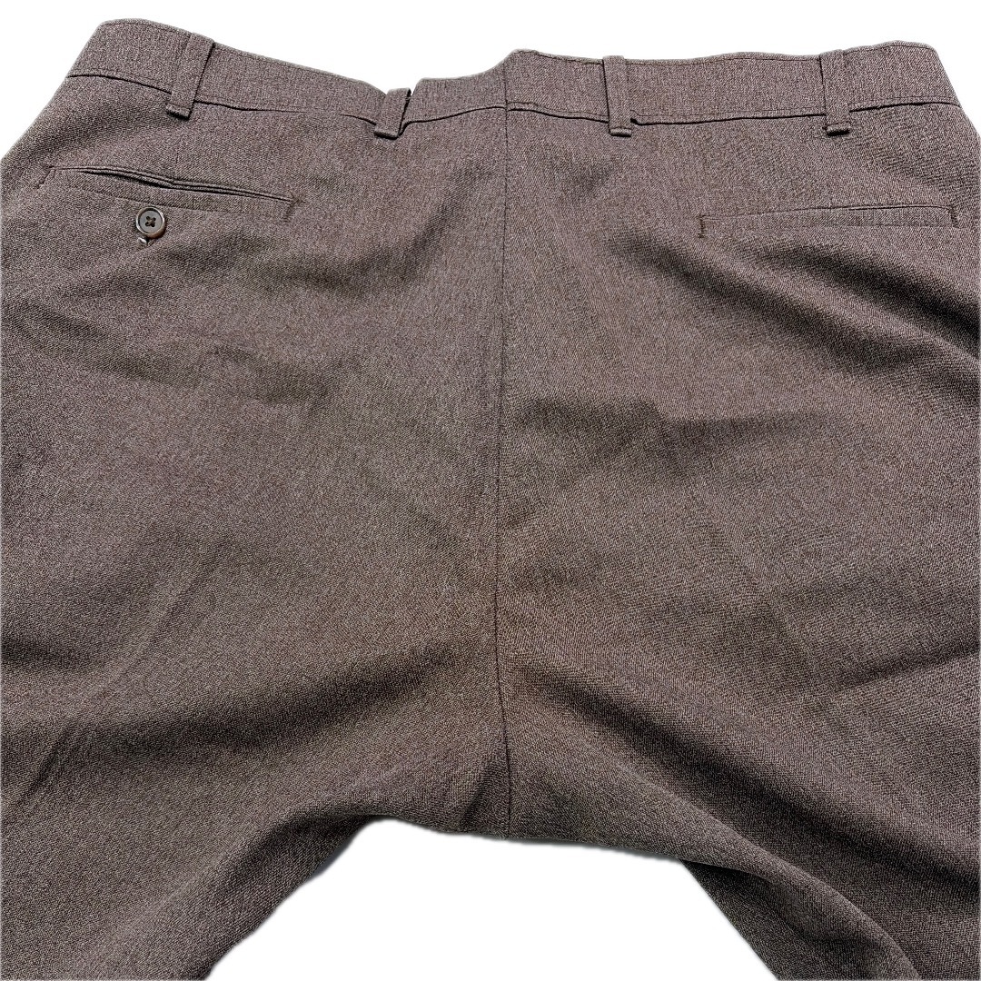 Levi's - 80s LEVIS リーバイス アクションスラックス パンツ 茶色
