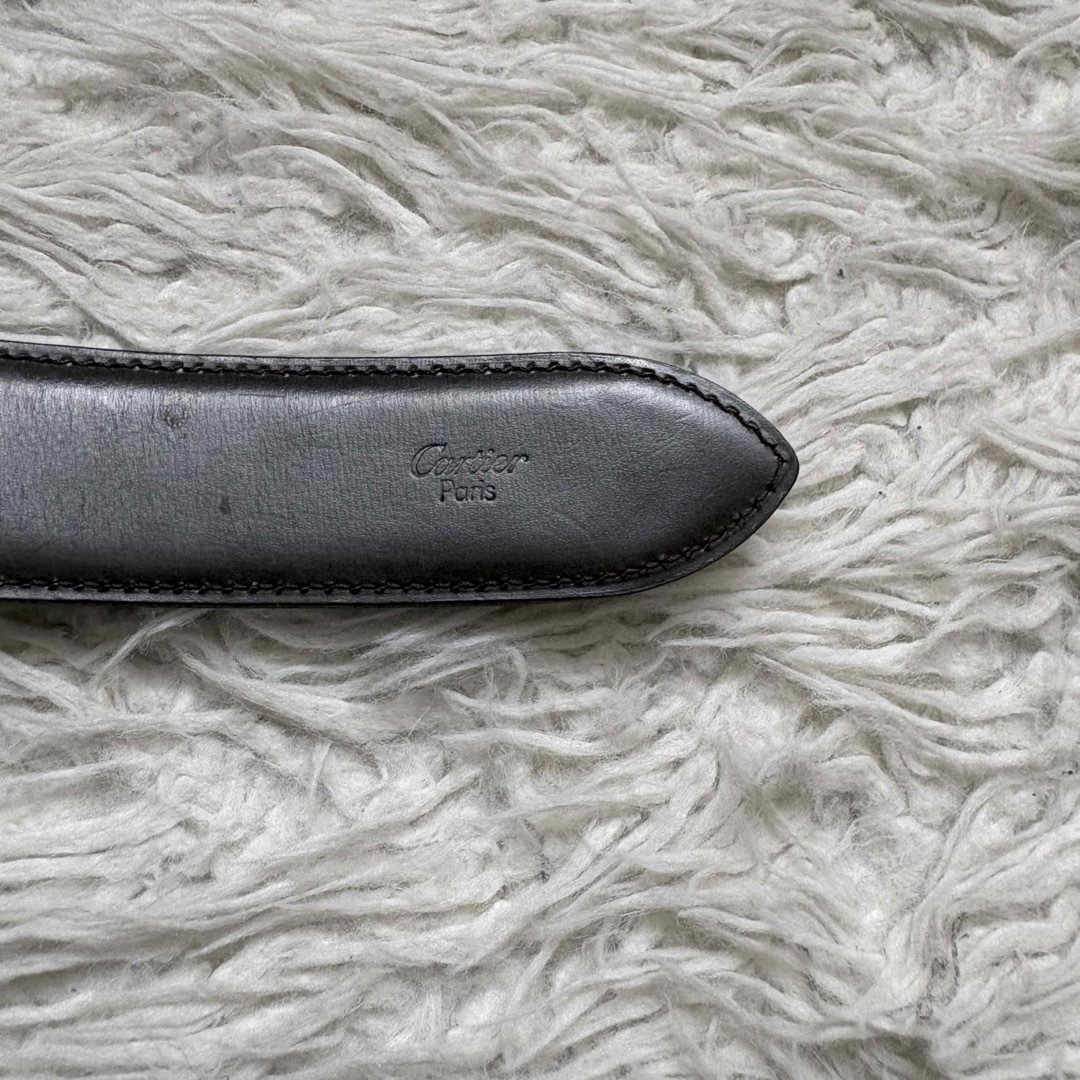 Cartier - 【美品】Cartier Cアロンジェ 純正リバーシブルベルト