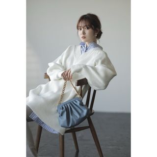 andmary ベベミニドレス グレージュ アンドマリーの通販 by‬