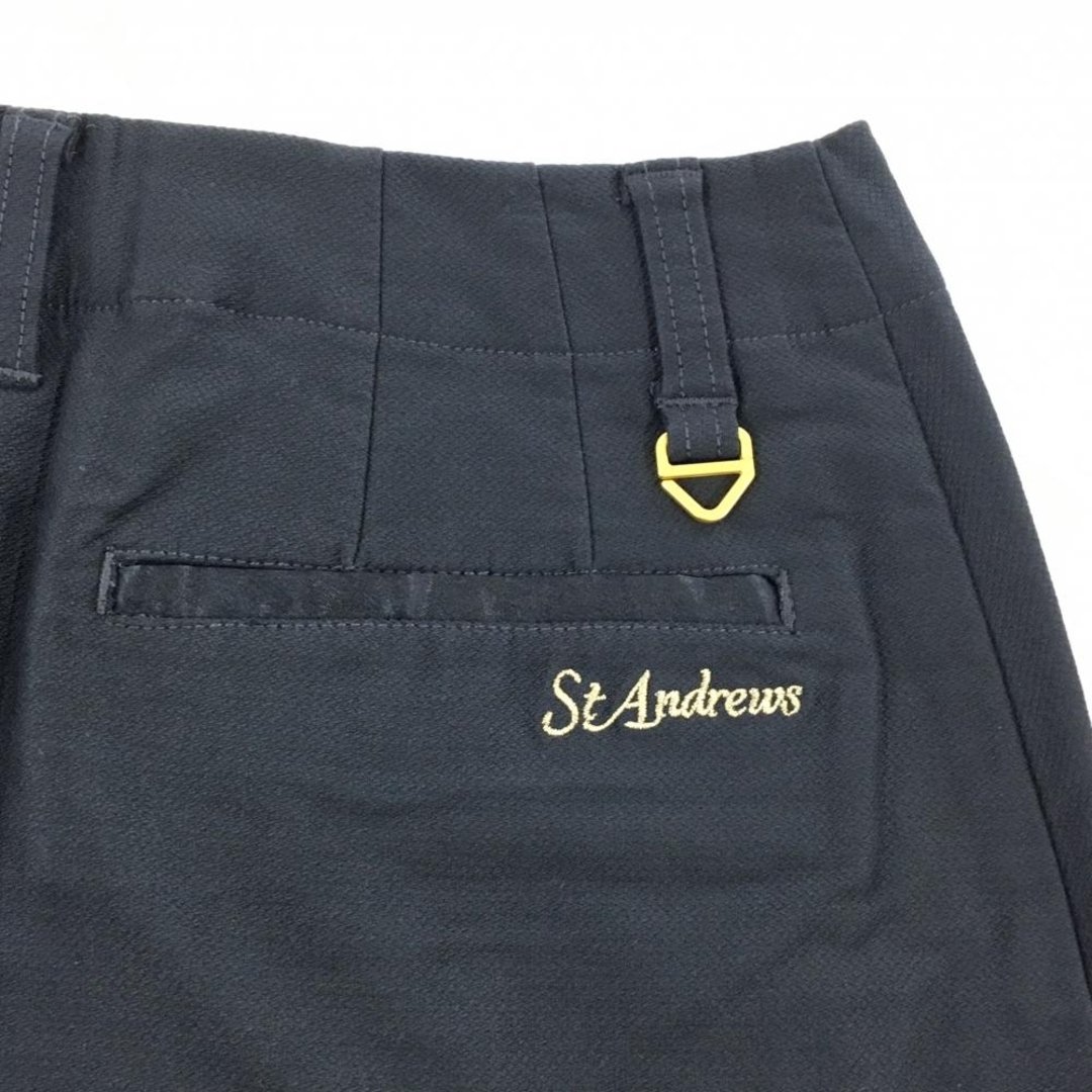 St.Andrews - 【新品】セントアンドリュース スカート 黒 前プリーツ