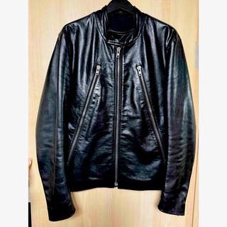 FUGA - 美品 FUGA 2016AW ダブルライダース レザー 44M 本革