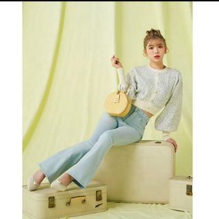 Darich - 新品タグ付き ダーリッチ ランダムハートパッチワークデニム