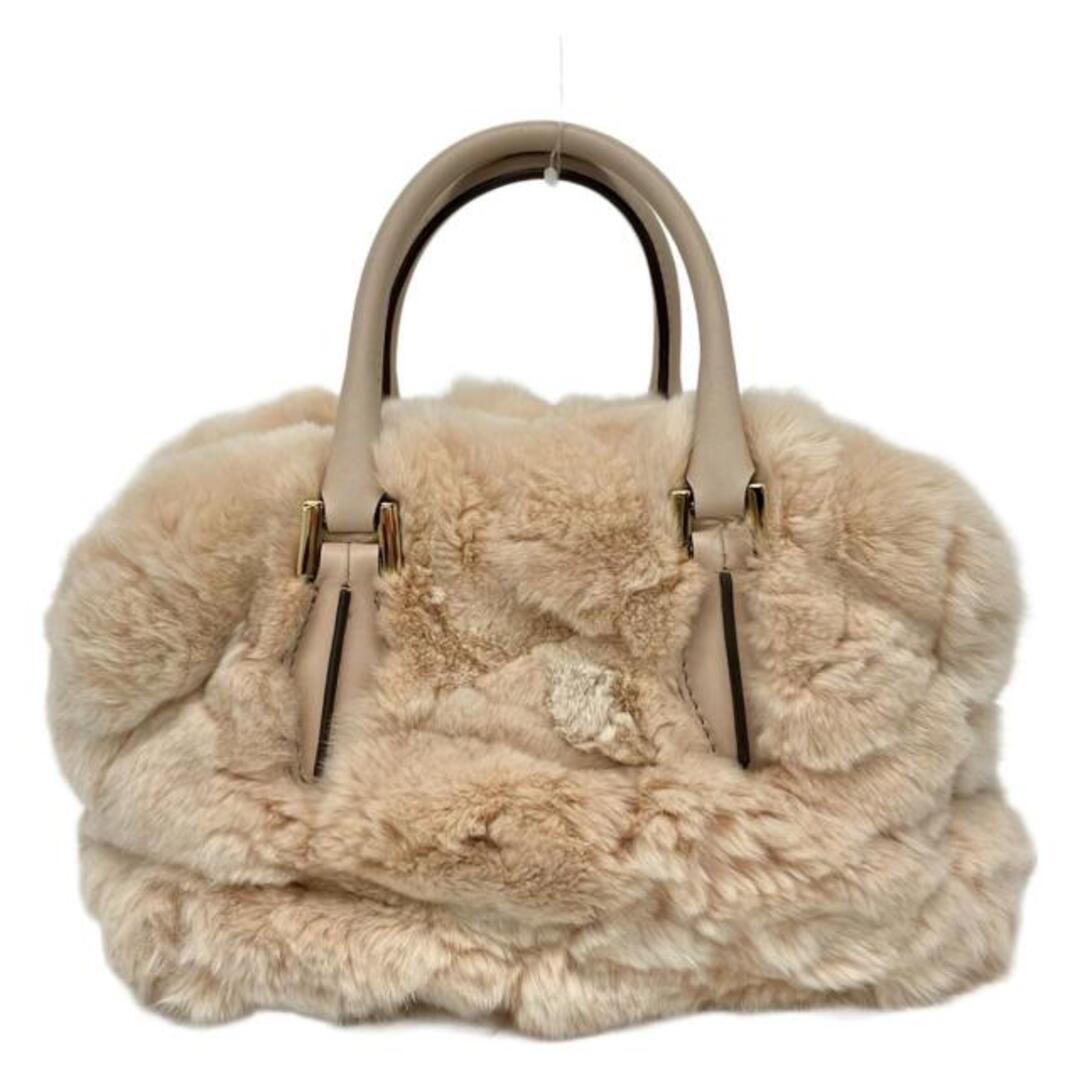 TOD'S - TOD'S(トッズ) ハンドバッグ D-キューブ ベージュ レザー