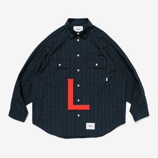 W)taps - Wtaps WCPO 02/LS/COTTON.FLANNEL.TEXTILEの通販 by