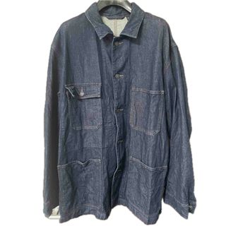 UNIQLO - UNIQLO デニムトラッカージャケット 大戦モデル 68 ブルー XL