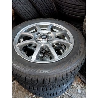 三菱アイ・アイミーブ 純正アルミホイール スタッドレス 4本セットの