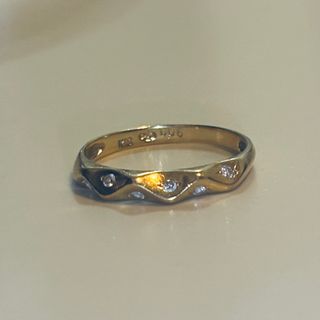 ete - ete k10 YG ダイヤ クラフト リング 9号 ✨の通販 by にこ's