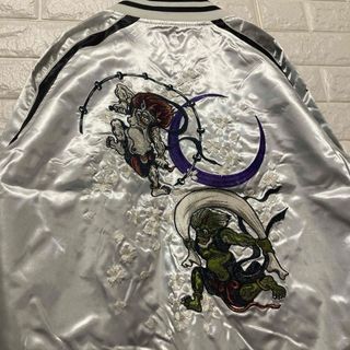 墓場の画廊 横山光輝三国志リバーシブルスカジャン 曹操 左慈仙人