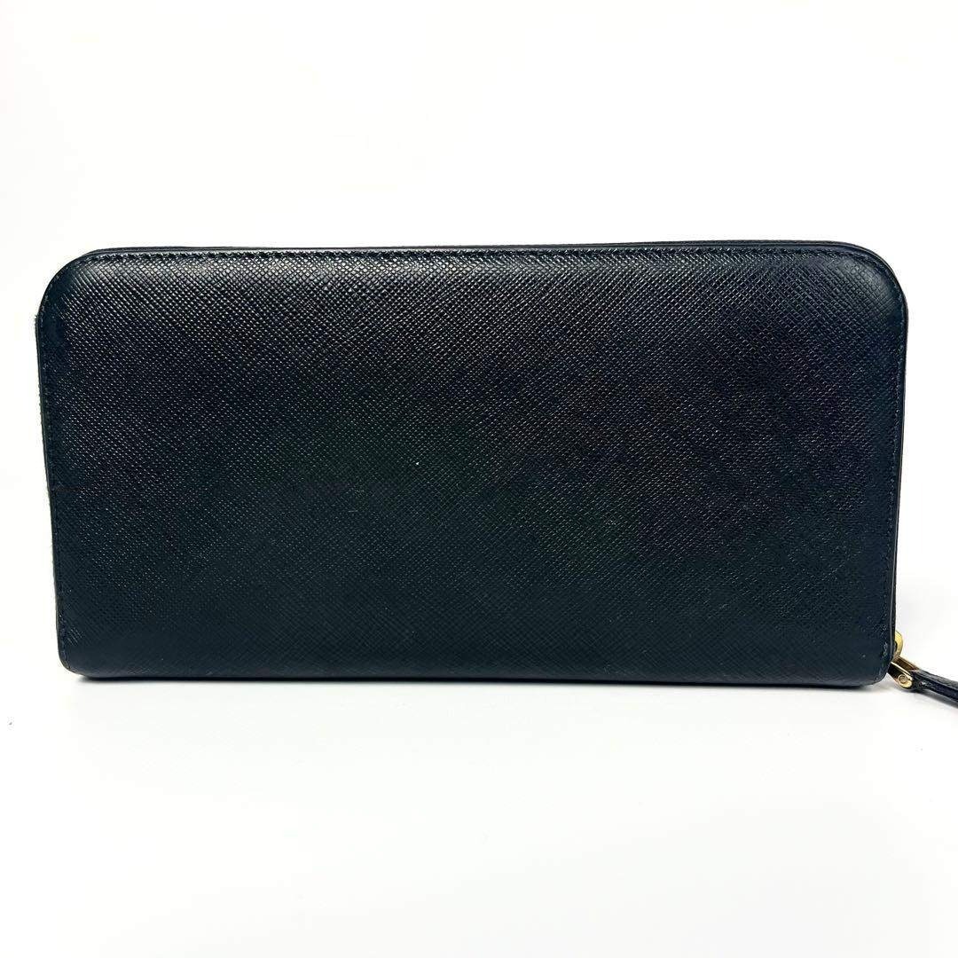 PRADA - 希少✨プラダ 長財布 ラウンドファスナー サフィアーノ
