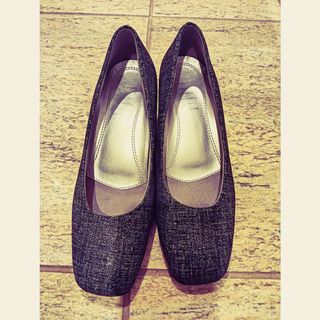 Dior - ChristianDior クリスチャンディオール スエード×レザー ヒール