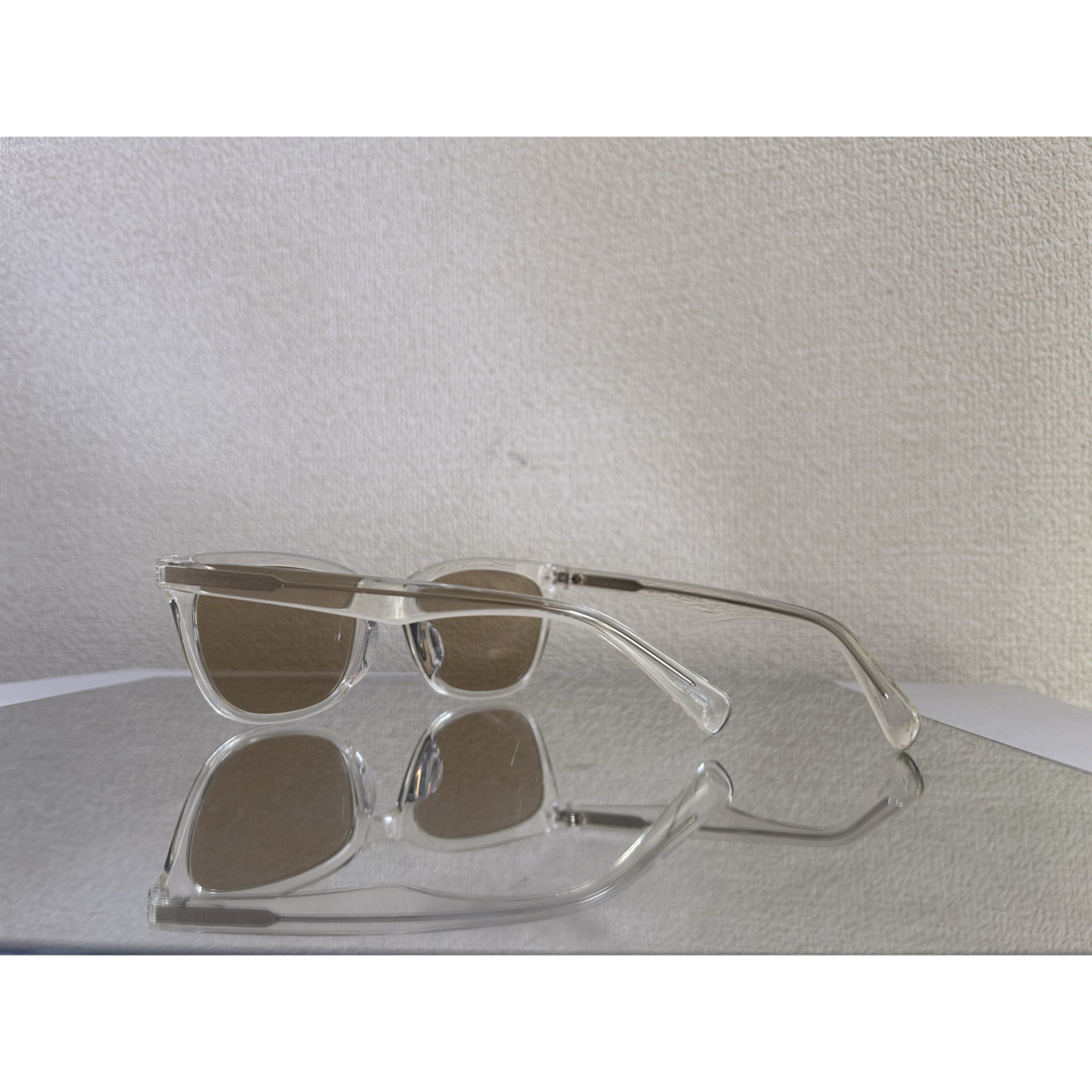 オンライン完売。木村拓哉 owndays サングラス クリアグレーフレームの