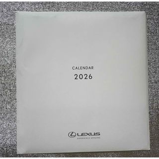 LEXUS - LEXUS 壁掛けカレンダー2026の通販 by さやか's shop