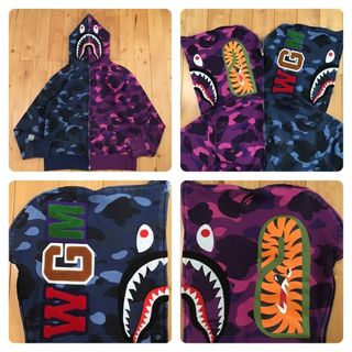 A BATHING APE（パーカー ・ ブルー・ネイビー/青色系）のフリマ