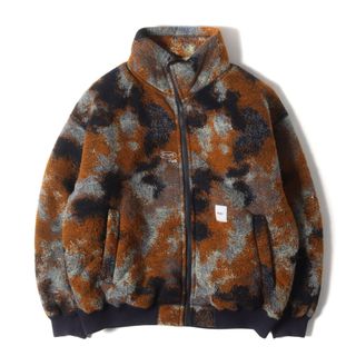 W)taps - WTAPS ダブルタップス ジャケット ネイビー オレンジ サイズ