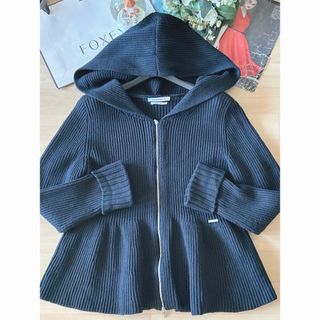 FOXEY - フォクシー ニューヨーク ベロアパーカー 40の通販 by