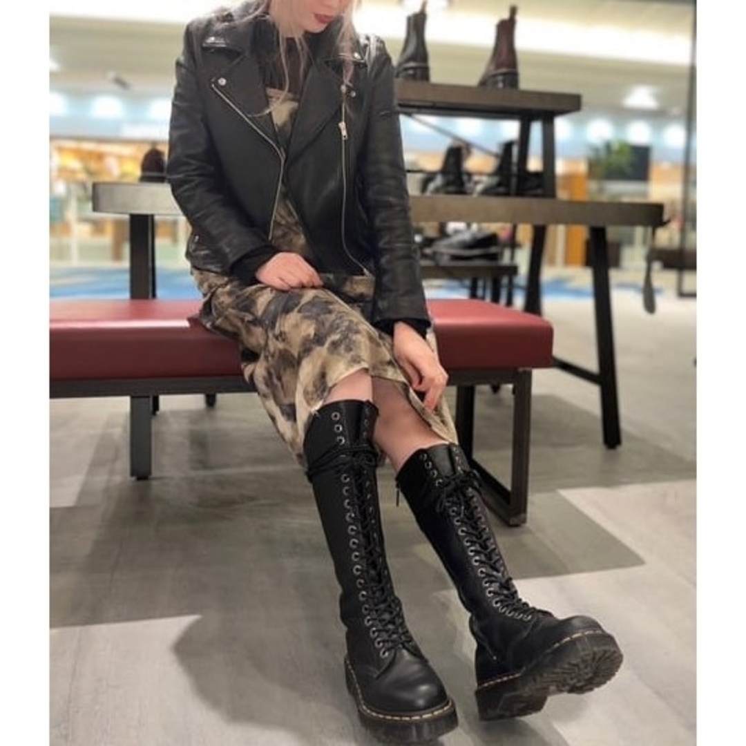 Dr.Martens - Dr.Martens 1B60BEX UK5 黒 厚底 20ホール 平手友梨奈 の