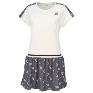 FILA - 【新品】 FILA テニスウェア ワンピース Мサイズ VL2952 白