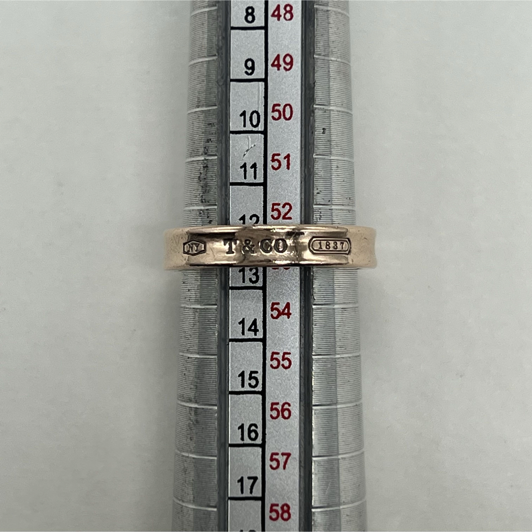 ティファニー TIFFANY 1837 ナロー リング 12号 ルベドメタル Tiffany