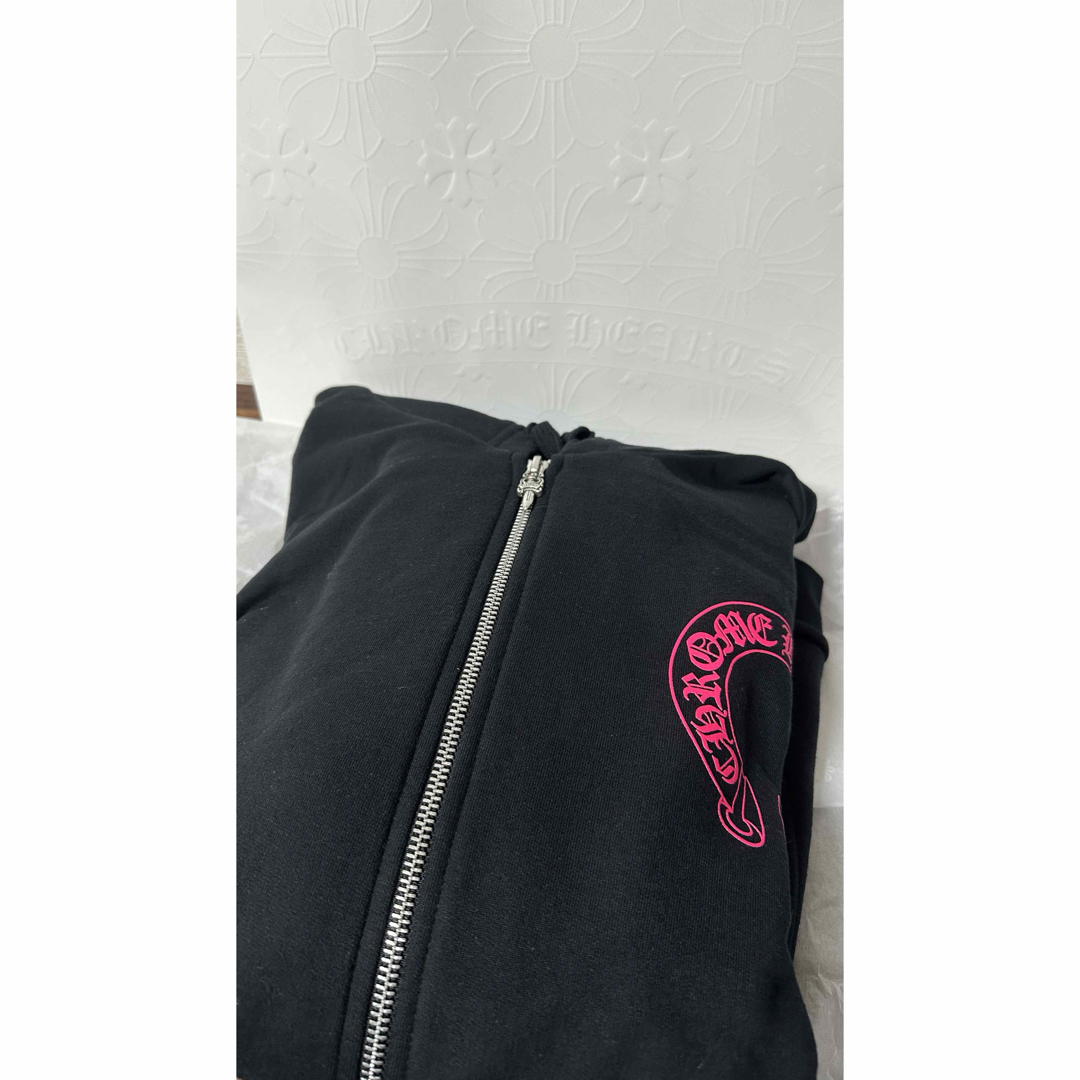 Chrome Hearts - クロムハーツ ジップアップ パーカー ピンク