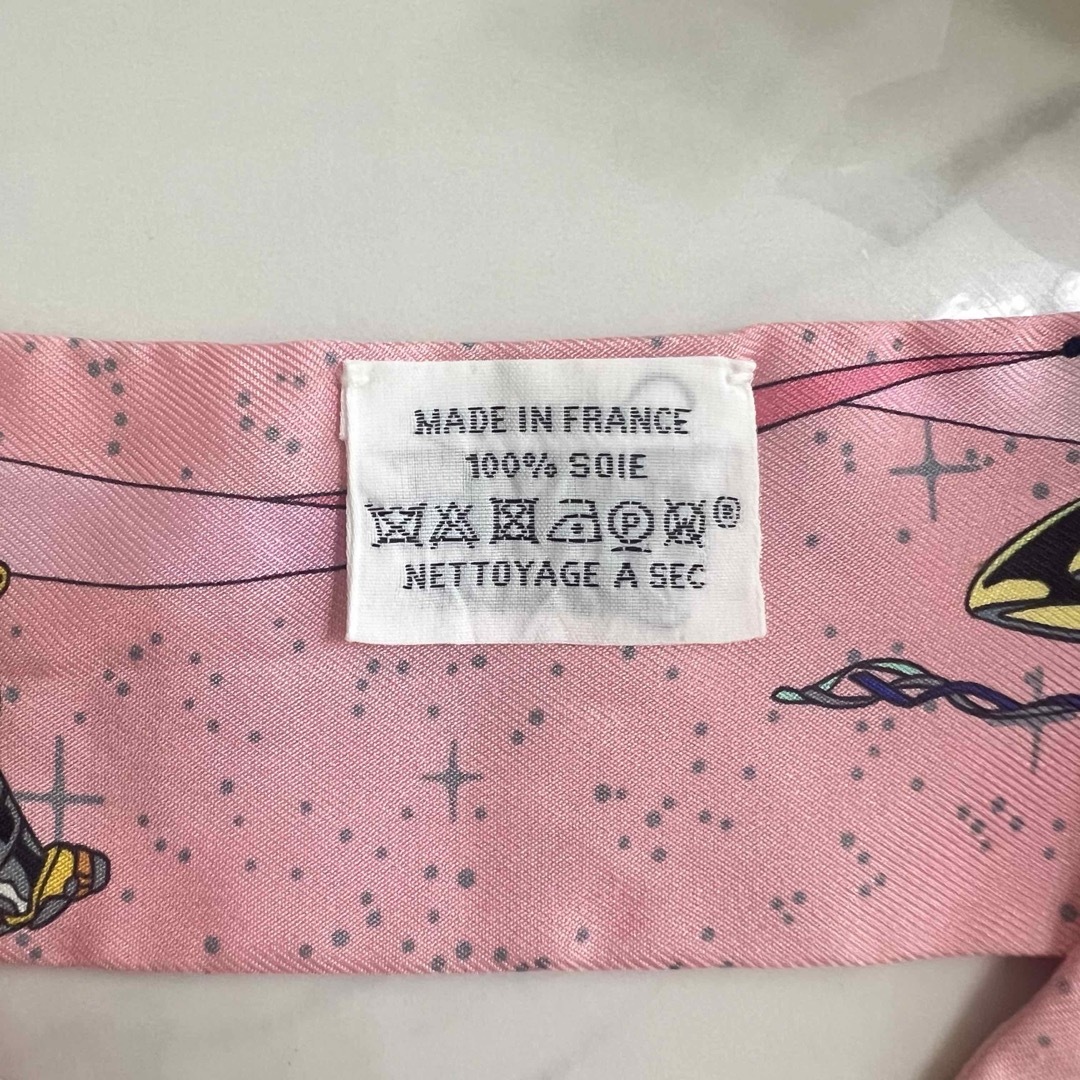 HERMES ツイリー ピンク スペースベーダー 2023年1月購入