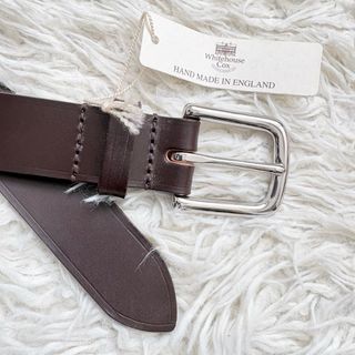 ANCELLM NARROW LEATHER BELT アンセルム ベルトの通販 by UNION3