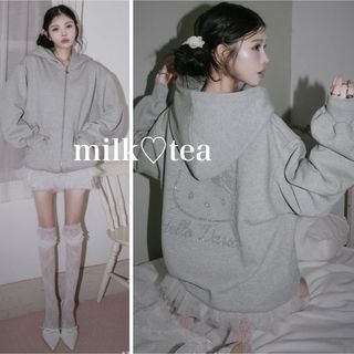 Darich - 新品タグ付き ダーリッチ Hello Darichジップアップフーディ