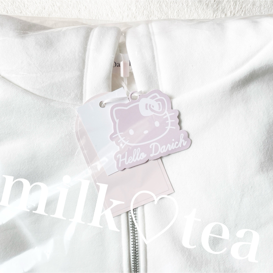 Darich - 新品タグ付き ダーリッチ Hello Darichジップアップフーディ