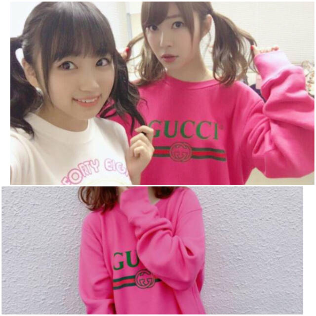 GUCCI - 浜崎あゆみさん着用 GUCCI ピンクスウェットの通販 by k's
