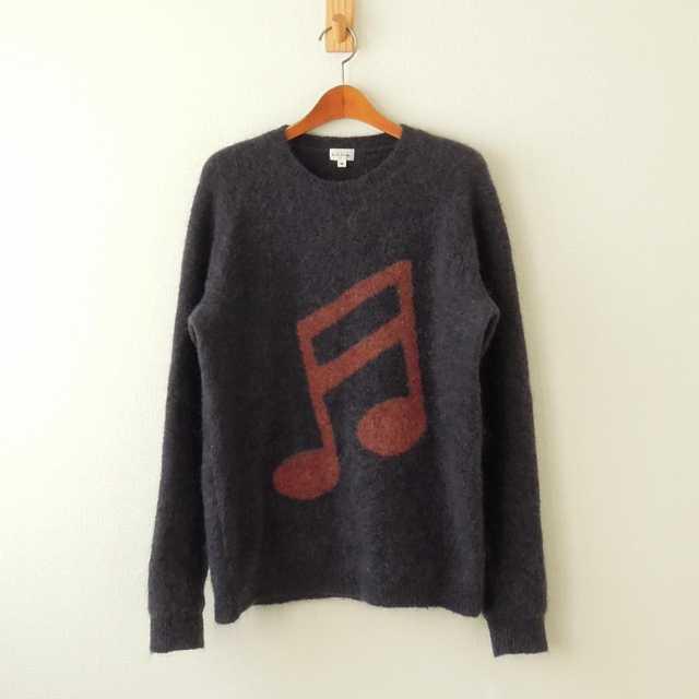 Paul Smith - ポールスミス 音符柄 モヘヤニット 2014年秋冬 ネイビー