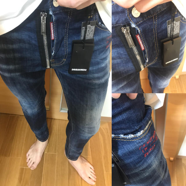 DSQUARED2 - ディースクエアード2 フロントジップ スケーター