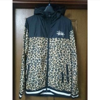 STUSSY - STUSSY 限定 レオパード 豹柄 フード付き JACKET シャネル