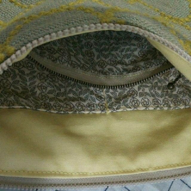 ミナペルホネン ハンドメイドマチ付きショルダーバッグ(S)