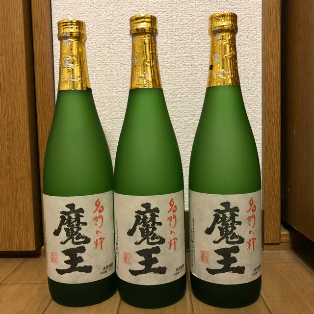 魔王 芋焼酎 720㎖ 3本セット 送料込 魔王 720ml 3本セット 送料