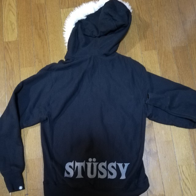 STUSSY - STUSSY ファー パーカーの通販 by スズ's shop｜ステューシー
