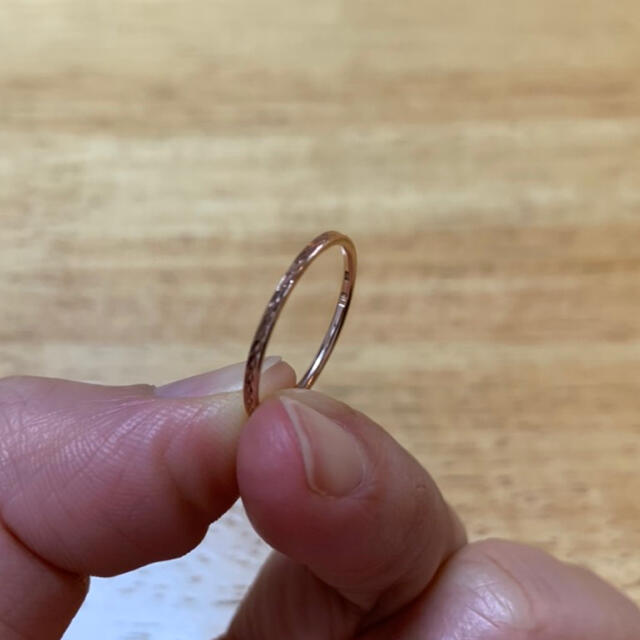 ete - 専用 ete K10 クレール カットリング ピンクゴールド 7号 エテの