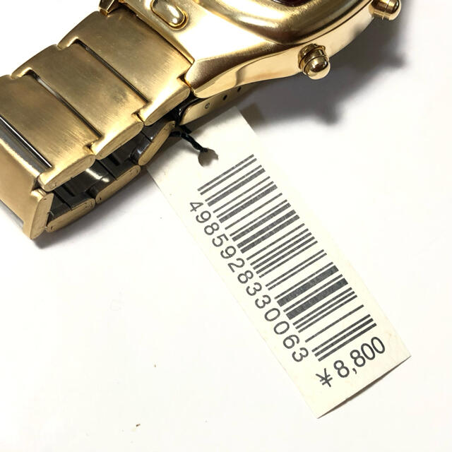 新品 デッドストック EAGLE USA LED ウォッチ 腕時計 ゴールドの通販